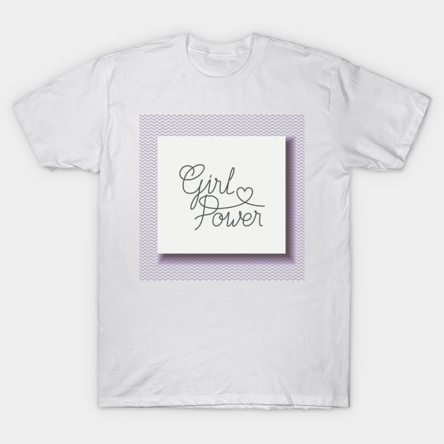 Girls Have the Power to Change the World T-Shirt by Alihassan-Art